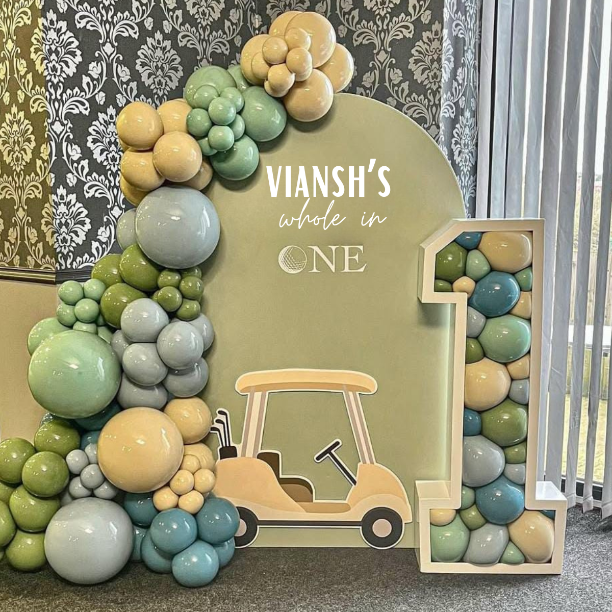 GOLF THEME 1ST B'DAY