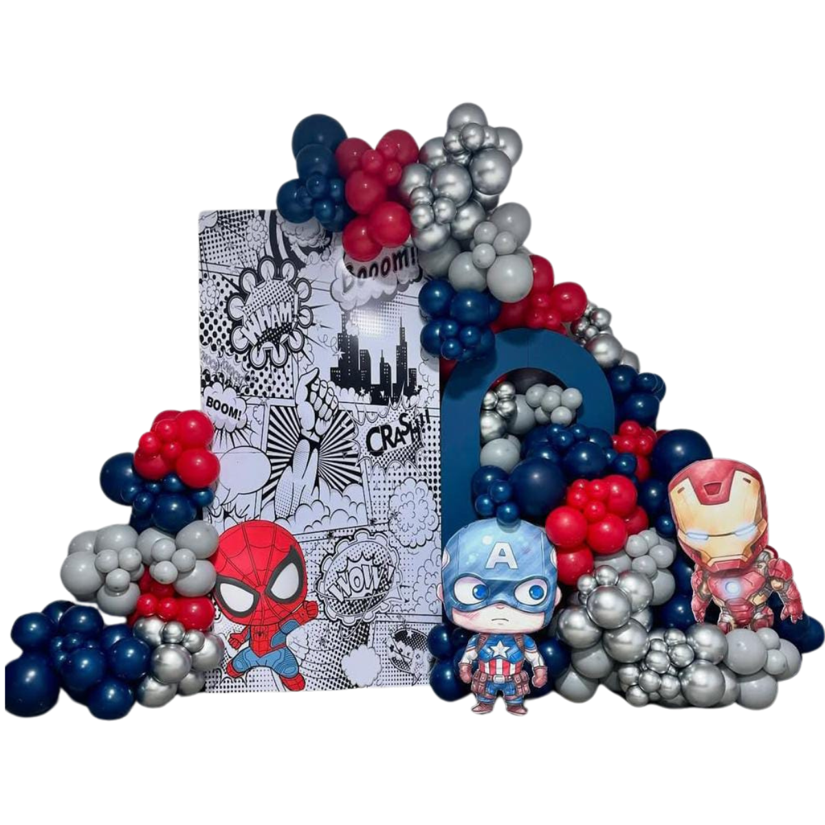 SUPER HERO THEME B'DAY