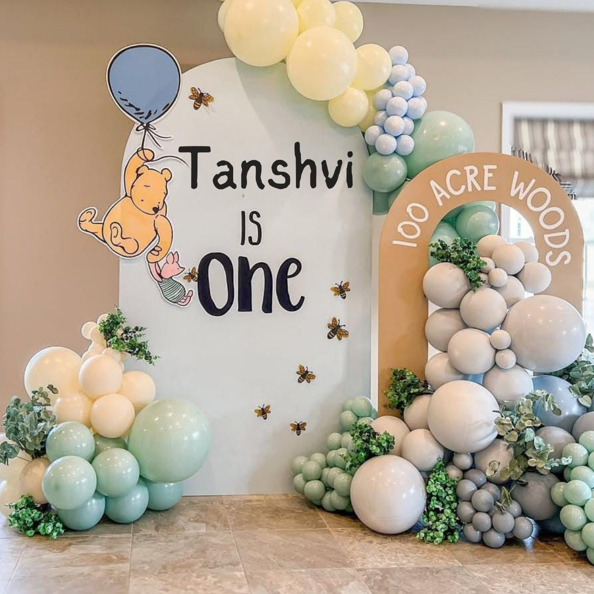 ONE-E-POOH 1ST B'DAY